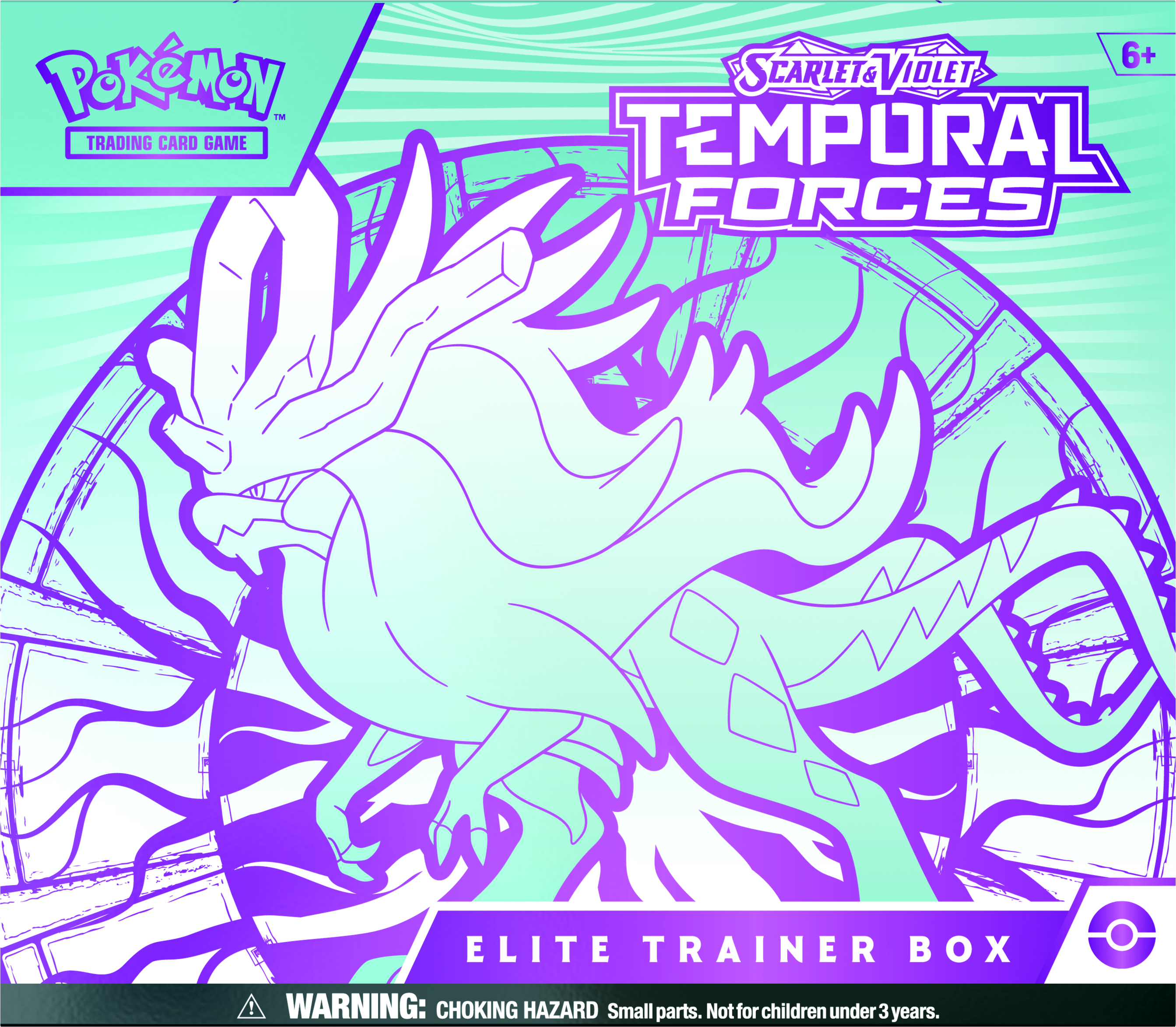 Pokemon Trading Card Game: Scarlet and Violet Temporal Forces Elite Trainer Box