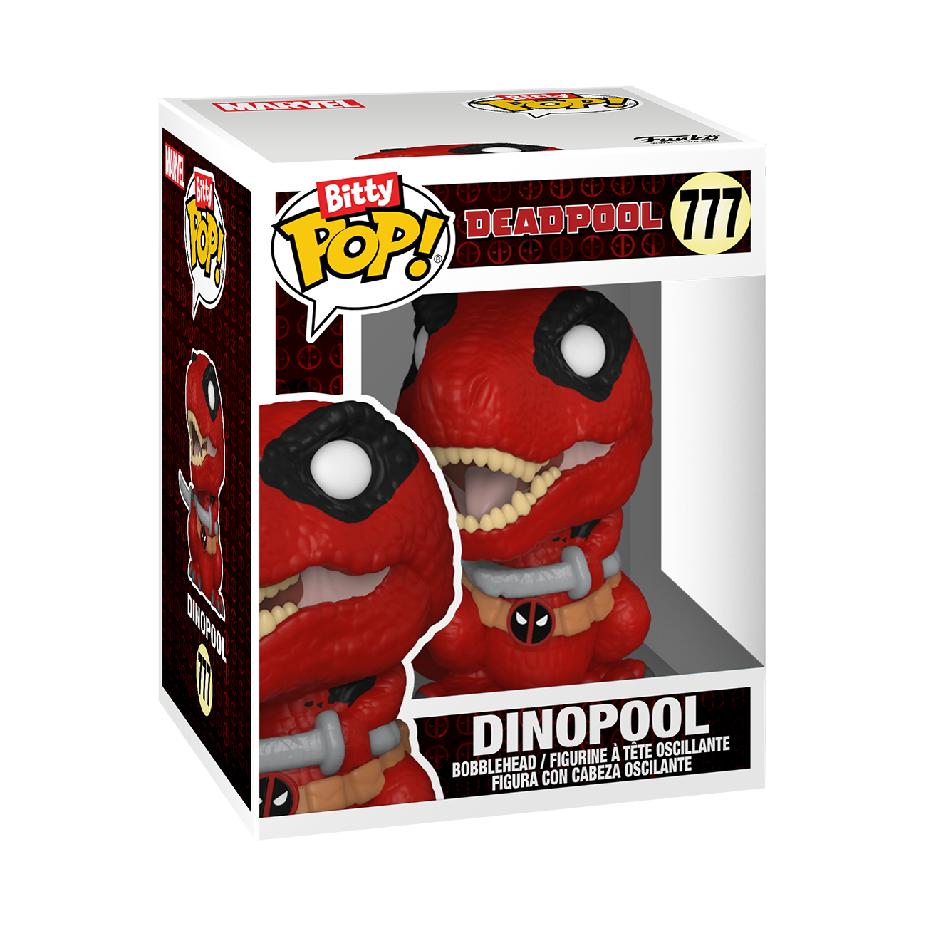 Funko Bitty POP! Deadpool Vinyl Figure Set 4-Pack (Dinopool, Deadpool Barista
