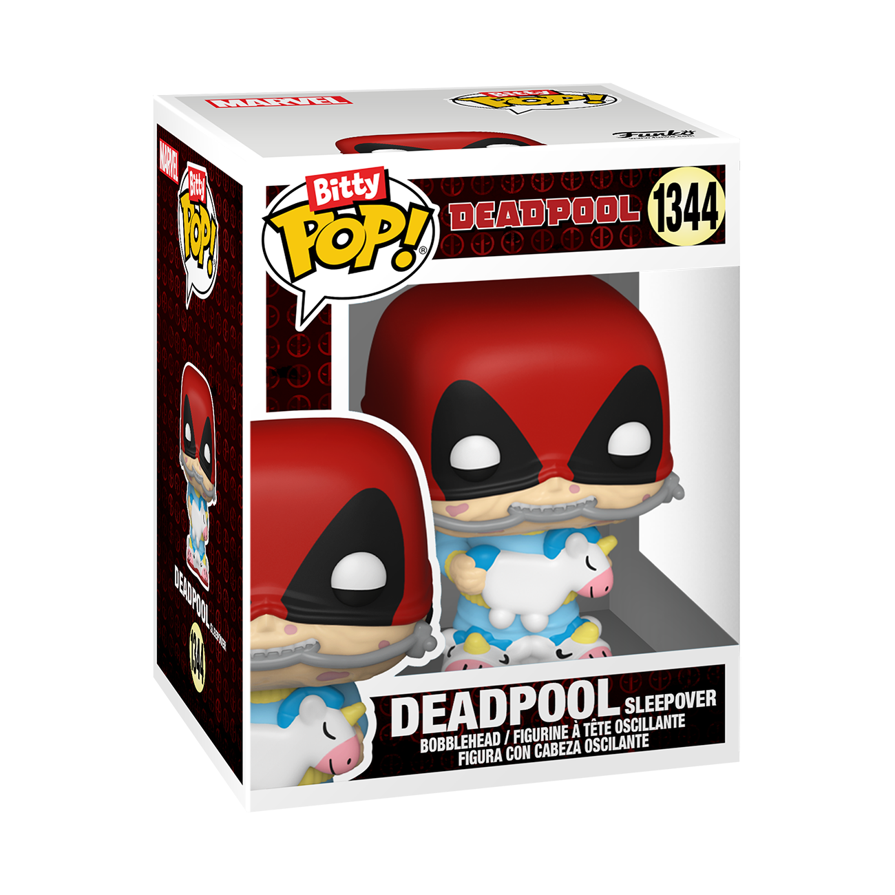 Funko Bitty POP! Deadpool Vinyl Figure Set 4-Pack (Sleepover, Heavy Metal, Larp
