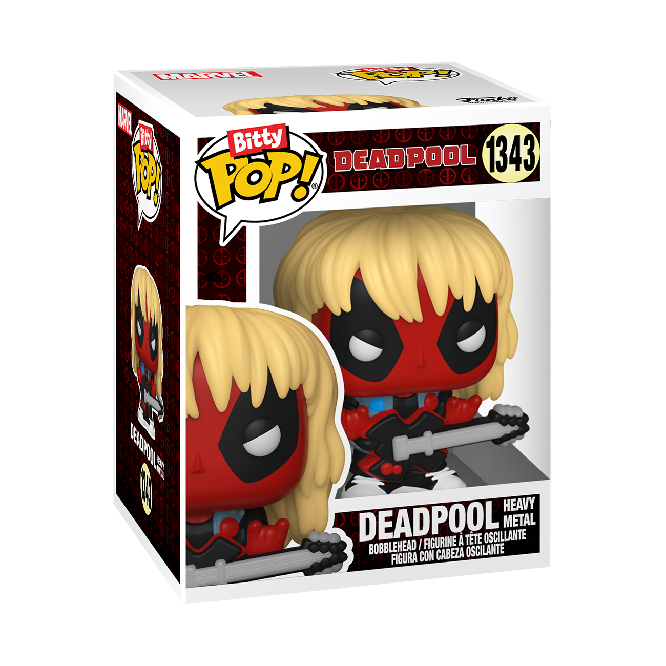 Funko Bitty POP! Deadpool Vinyl Figure Set 4-Pack (Sleepover, Heavy Metal, Larp