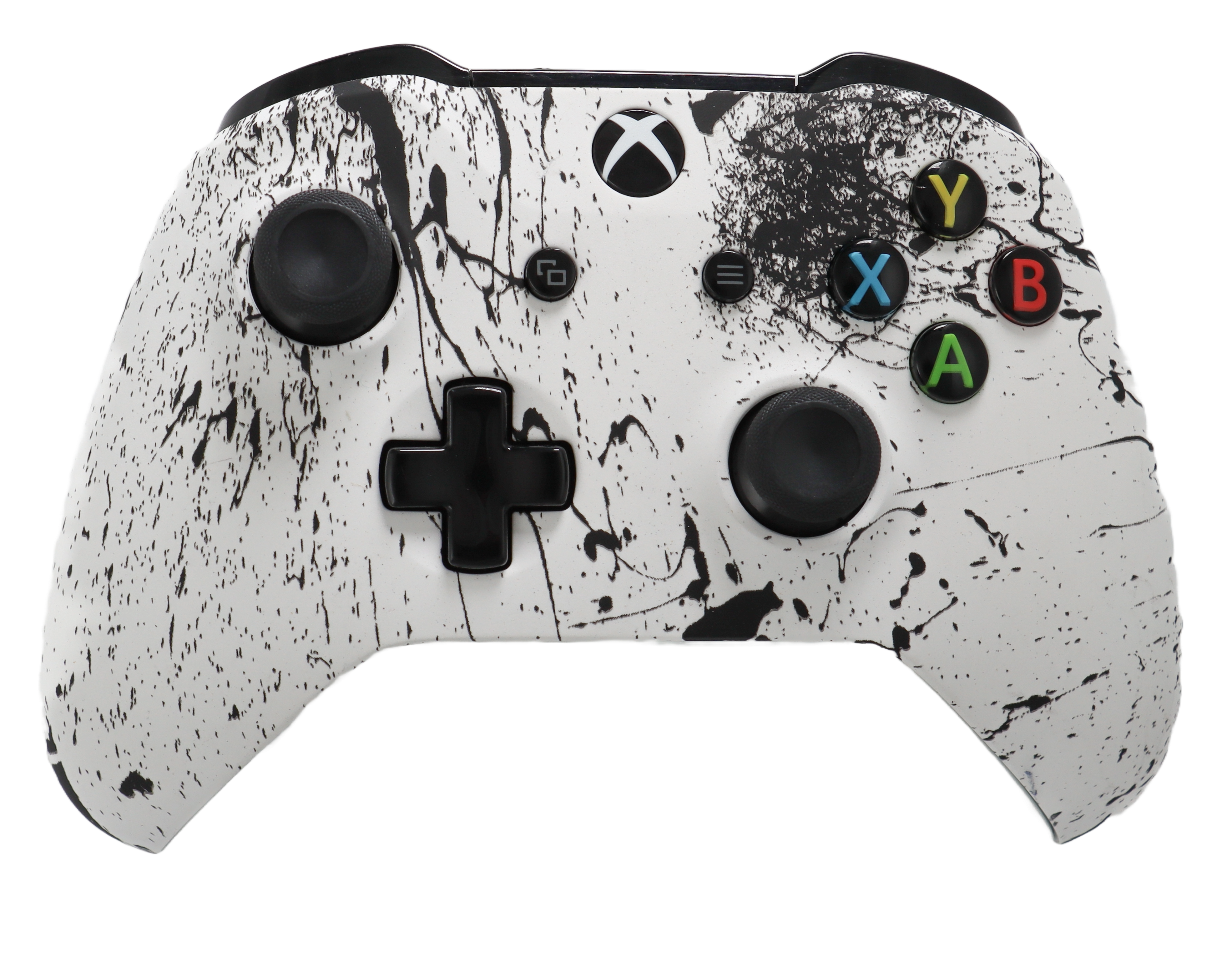 Microsoft Xbox One Wireless Controller Splatter Noir (GameStop 