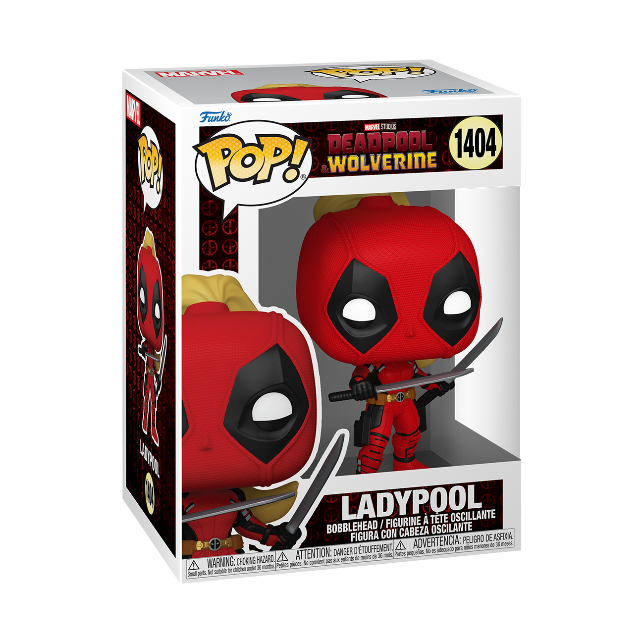 Funko POP! Marvel: Deadpool and Wolverine Ladypool 4.05-in Vinyl Figure