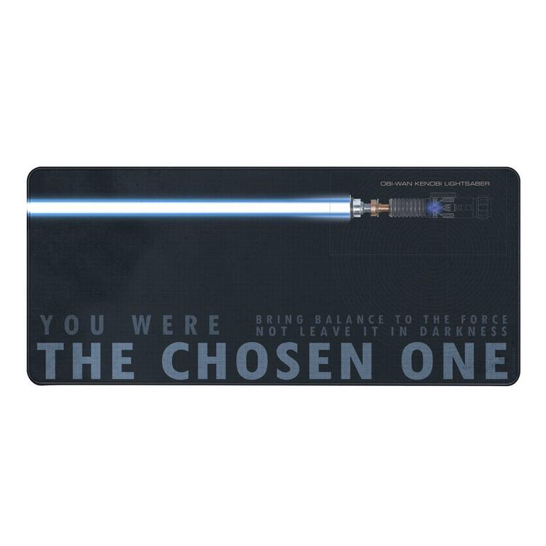 GameStop Star Wars Obi Wan Lightsaber 35-in Mouse Pad - GameStop Exclusive