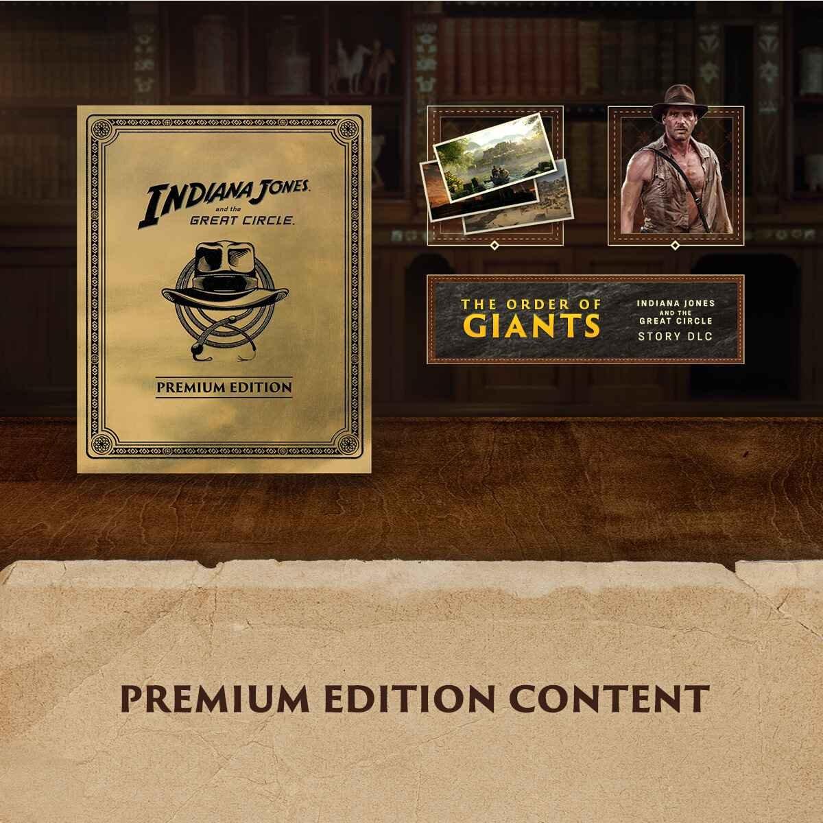 Indiana Jones and the Great Circle Premium Edition- Xbox Series X/S, Windows