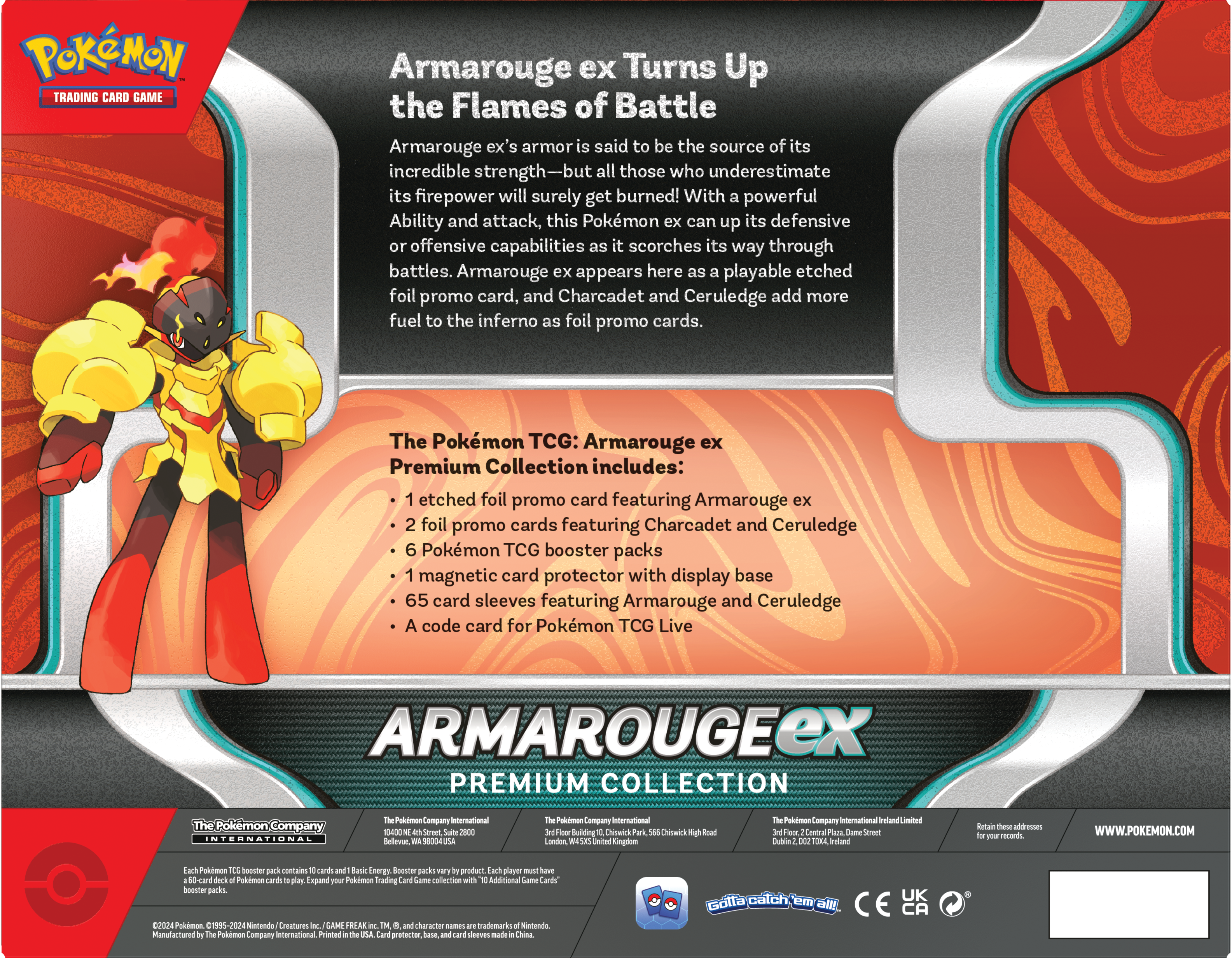 Pokemon Trading Card Game: Armarouge ex Premium Collection