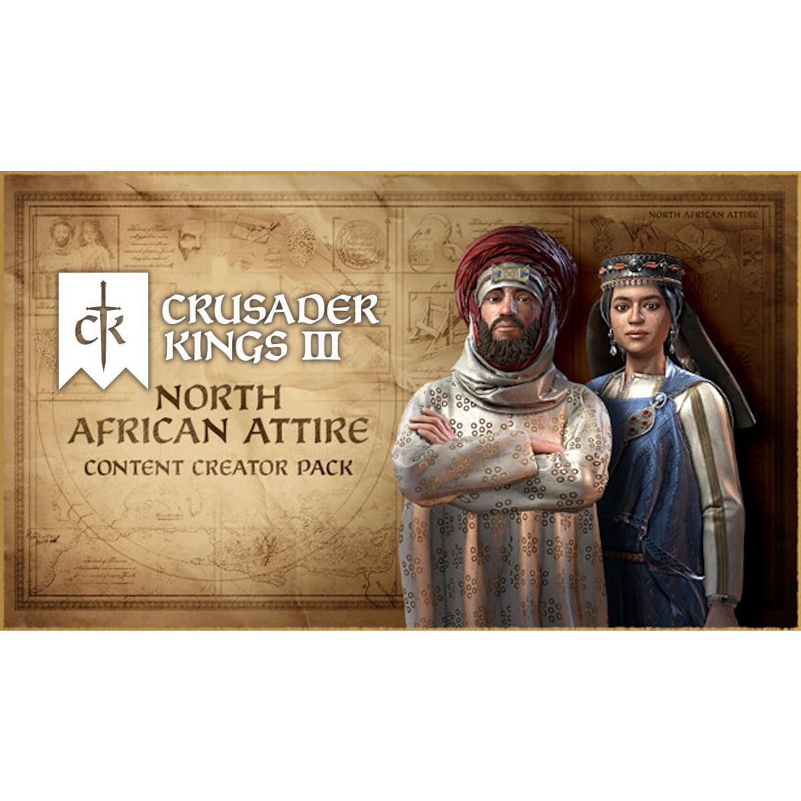 Paradox Interactive Crusader Kings III - Content Creator Pack: North African Attire - PC Steam