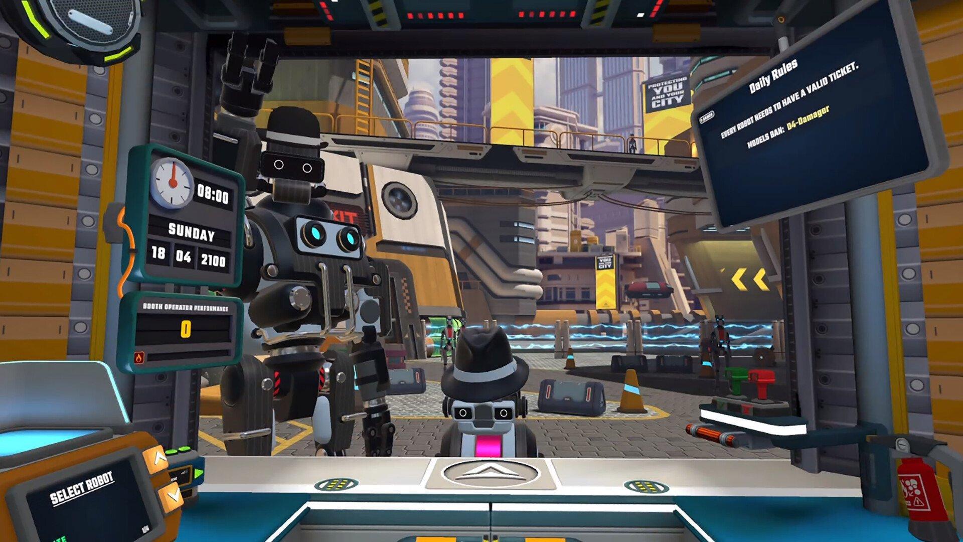 Border Bots VR - Steam VR