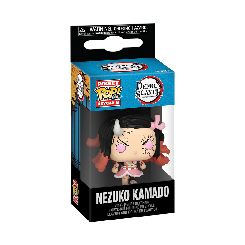 Funko Pocket POP! Keychain: Demon Slayer: Kimetsu no Yaiba Nezuko (Demon Form) Vinyl Keychain