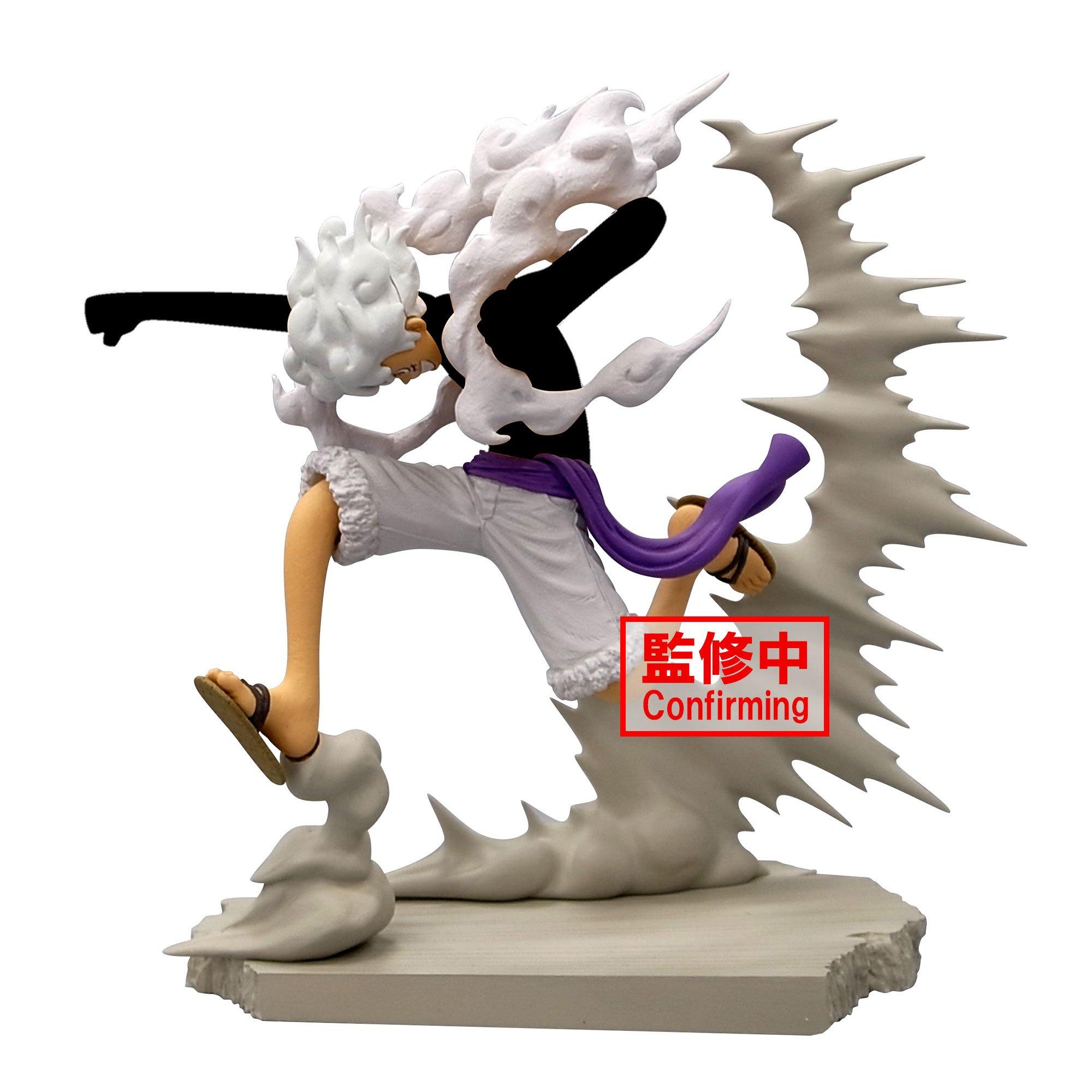 Banpresto One Piece Senkozekkei Monkey.D.Luffy Gear 5 2.8-in Statue