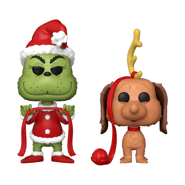 Funko POP! Deluxe: How the Grinch Stole Christmas Grinch and Max - Main Image