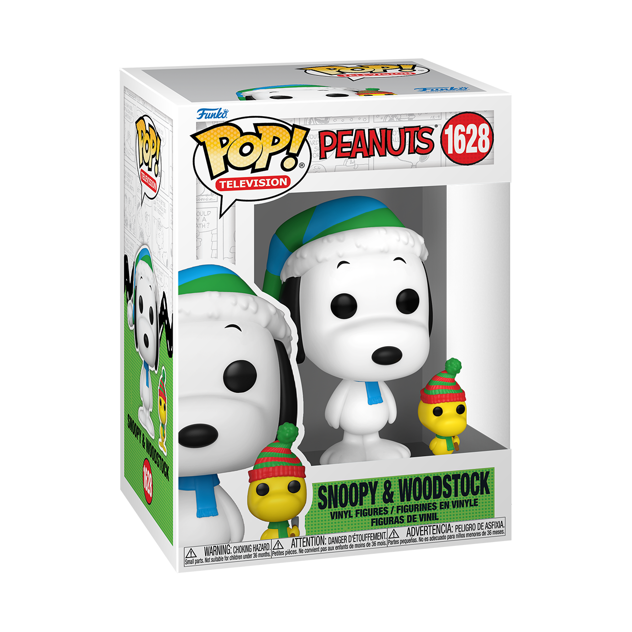 Funko POP! and Buddy: A Charlie Brown Christmas Snoopy and Woodstock Viinyl Figure Set (2-Pack