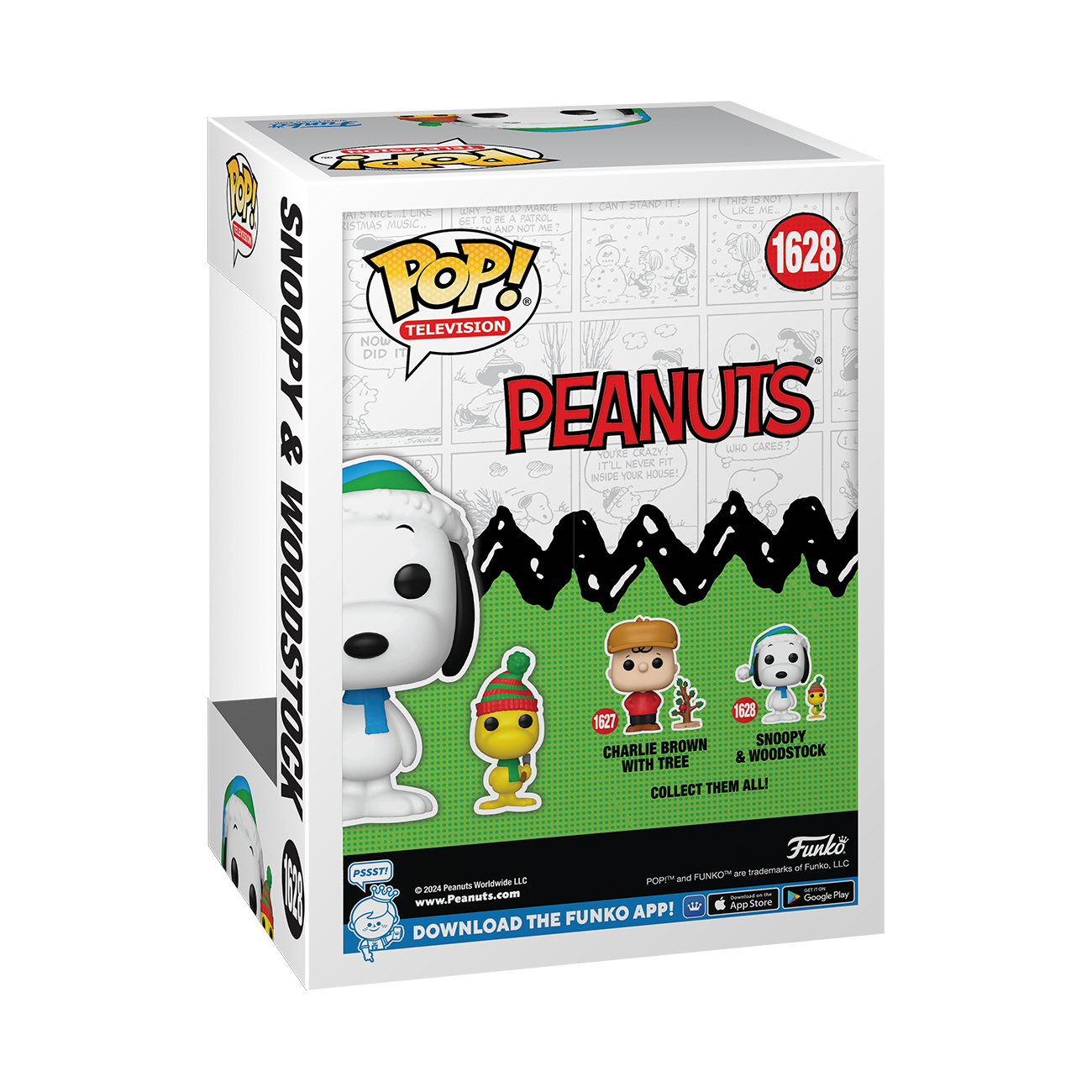Funko POP! and Buddy: A Charlie Brown Christmas Snoopy and Woodstock Viinyl Figure Set (2-Pack