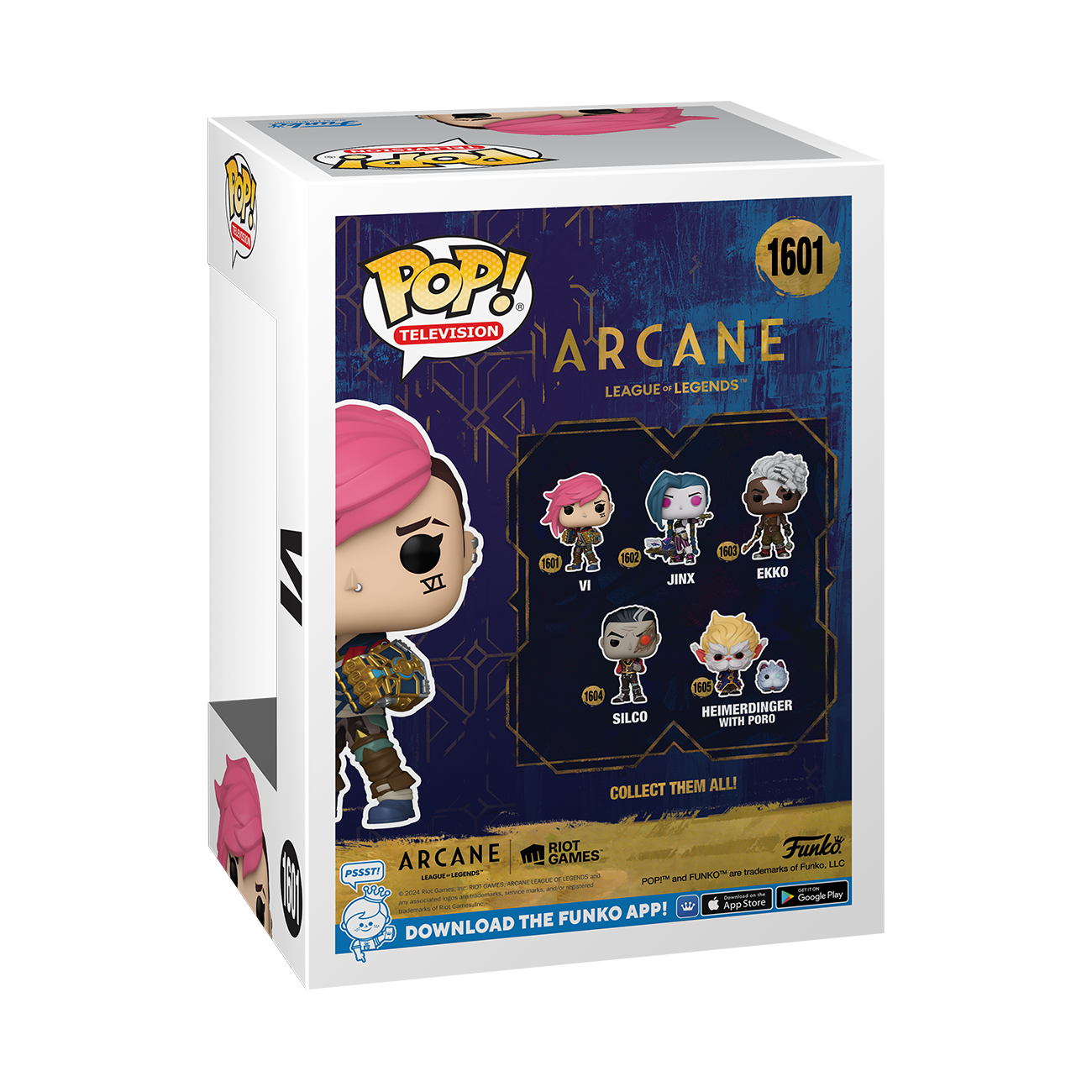 Funko POP! Television: Arcane: League of Legends Vi 4.15-in Vinyl Figure