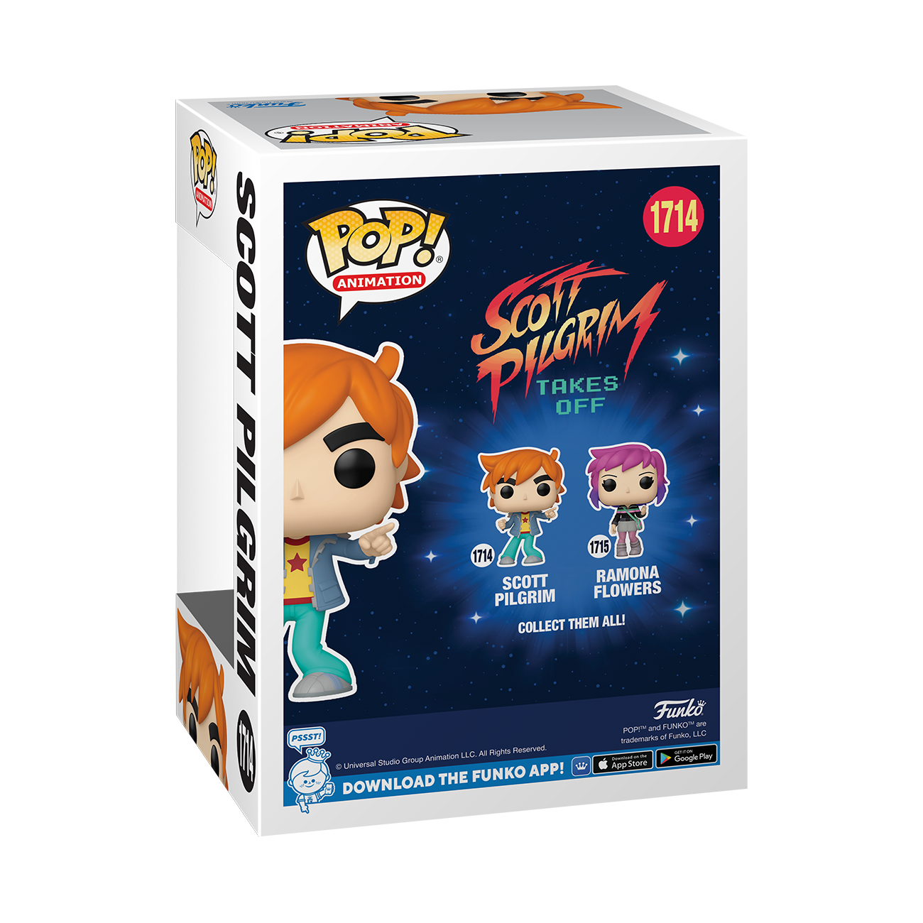 Funko POP! TV: Scott Pilgrim Takes Off Scott Pilgrim 4.15-in Vinyl