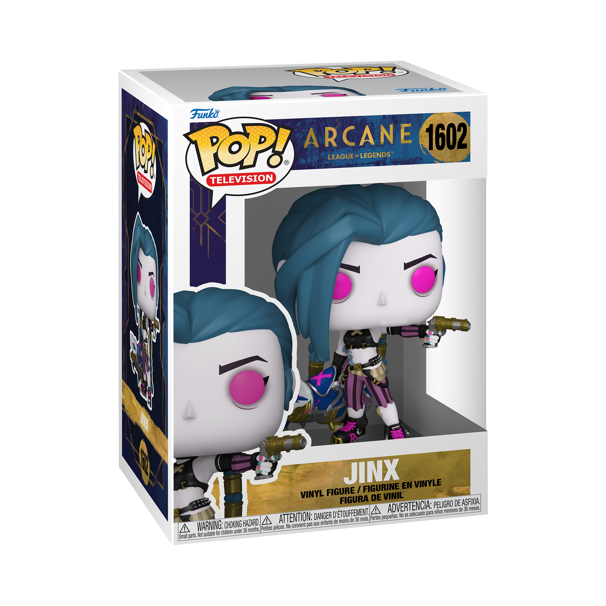 Funko POP! Television: Arcane: League of Legends Jinx 3.95-in Vinyl Figure