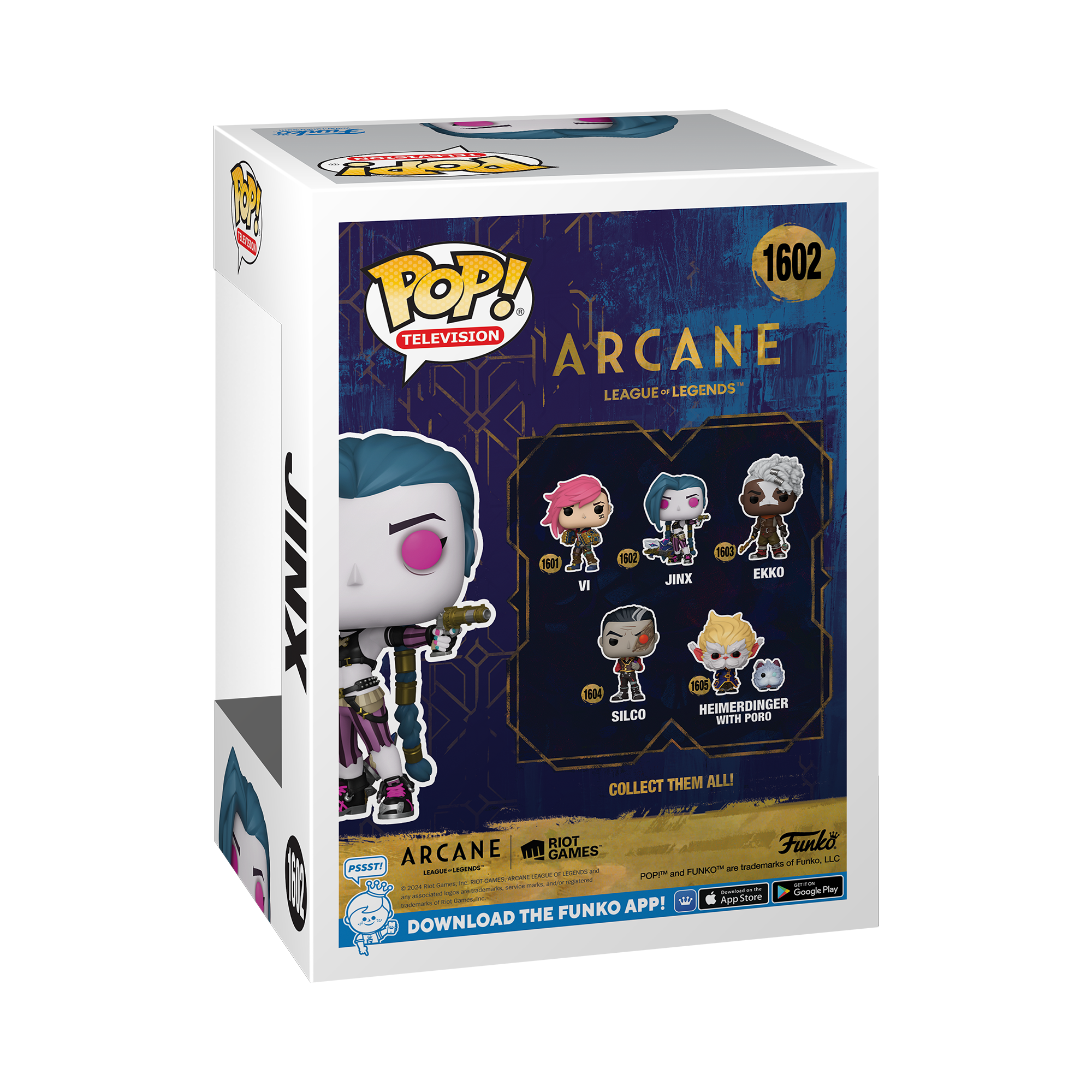 Funko POP! Television: Arcane: League of Legends Jinx 3.95-in Vinyl Figure