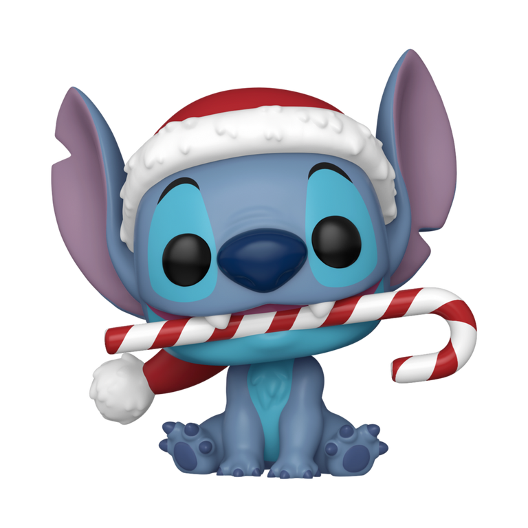 Funko POP! Lilo and Stitch: Stich with Candy Cane 3.65-in Vinyl Figure