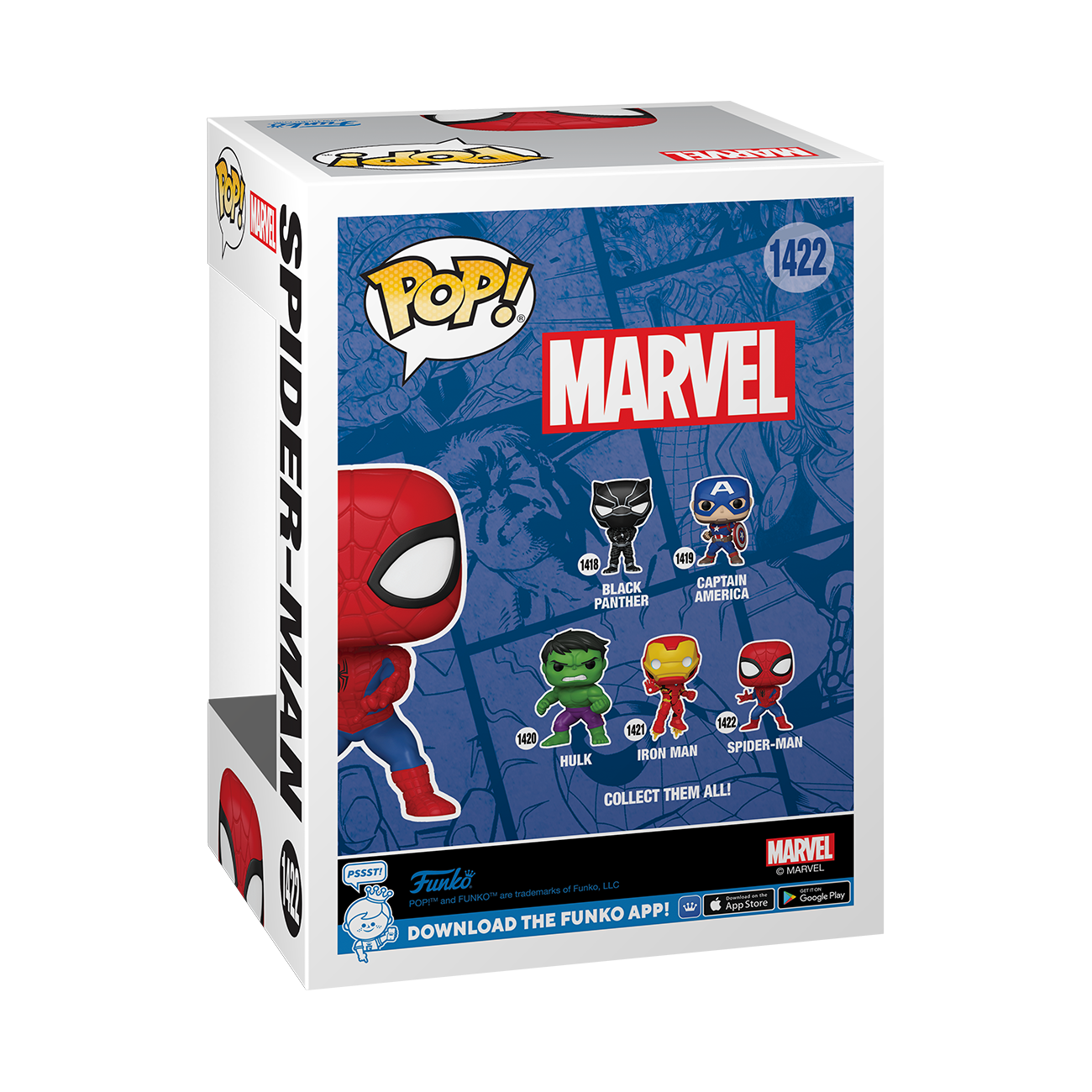 Funko POP! Marvel: Spider-Man 3.7-in Vinyl Bobblehead