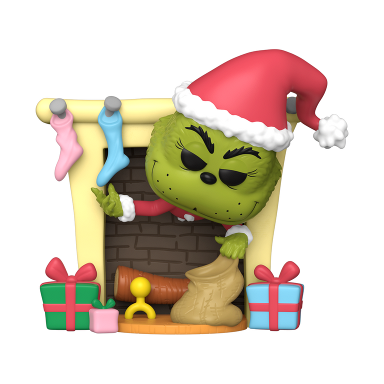 FUNKO POP フィギュア グリンチ GRINCH クリスマス ファンコ Funko POP! Deluxe: How the Grinch Stole Christmas Grinch 4.2