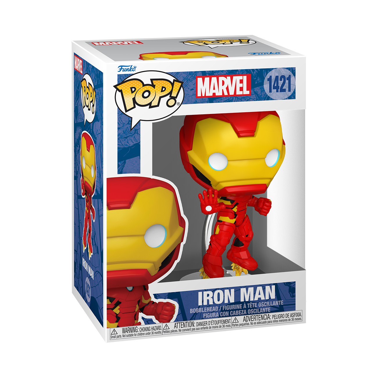 Funko POP Marvel Marvel Iron Man 4.8 in Vinyl Bobblehead GameStop