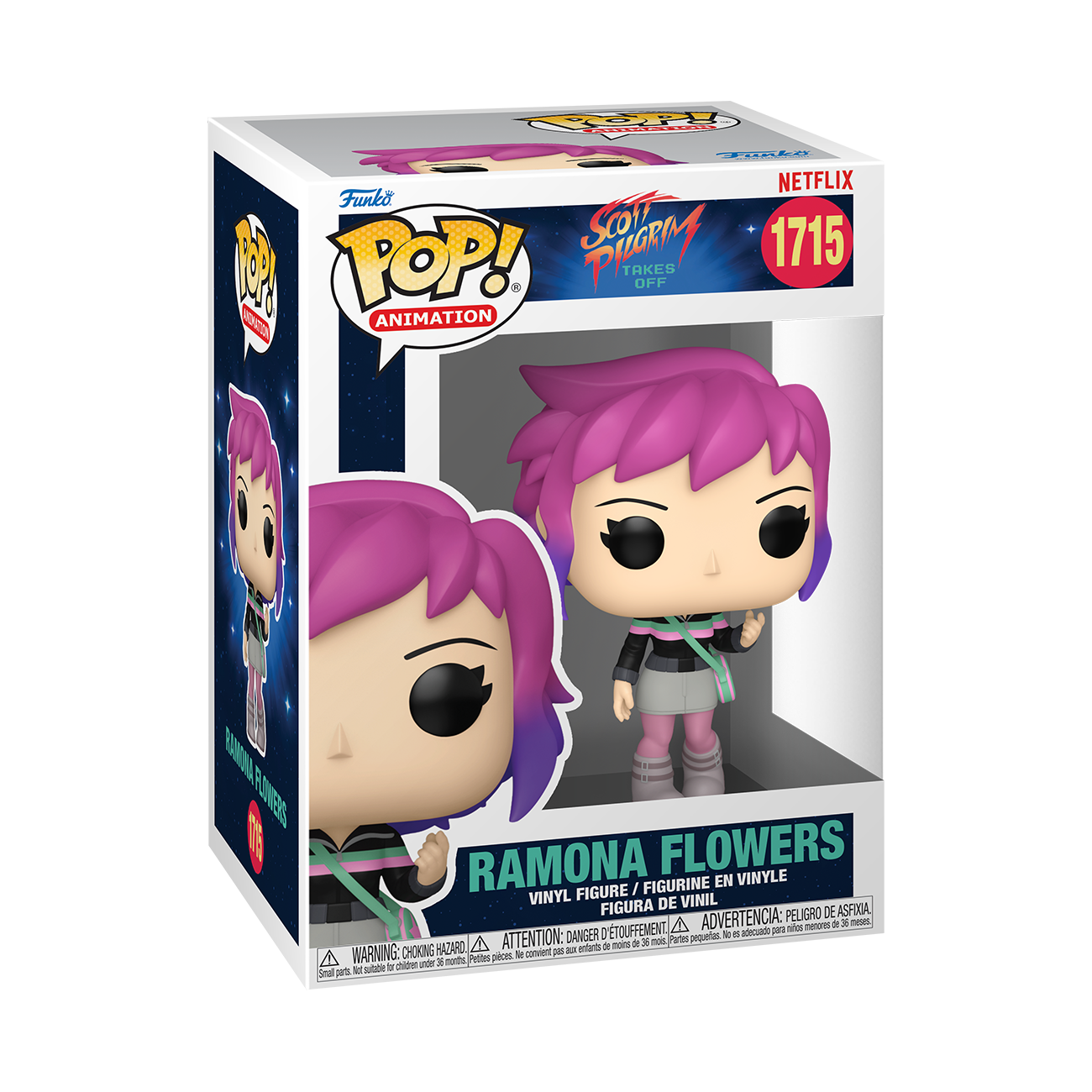Funko POP! TV: Scott Pilgrim Takes Off Ramona Flowers 4.05-in Vinyl Figure