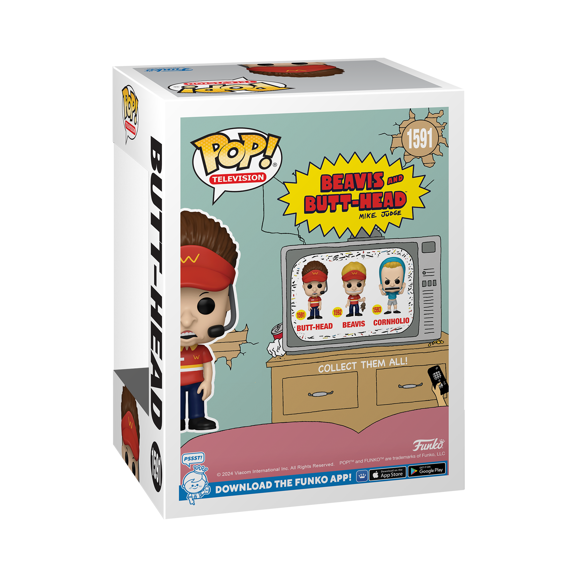Funko POP! TV: Beavis and Butt-Head Butt-Head 4.8-in Vinyl