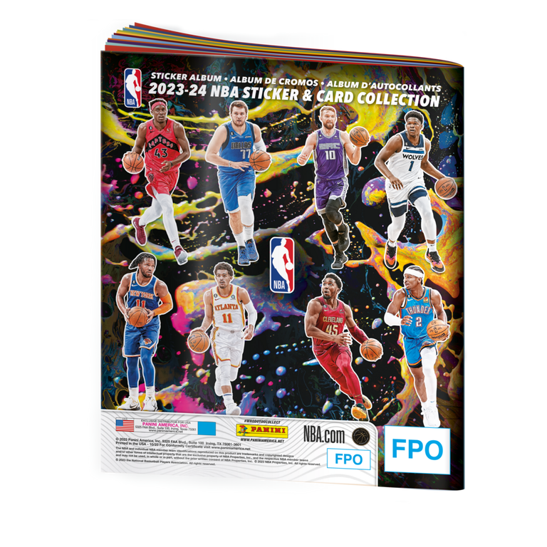 2023-24 Panini NBA Basketball Sticker and Card Collection Album