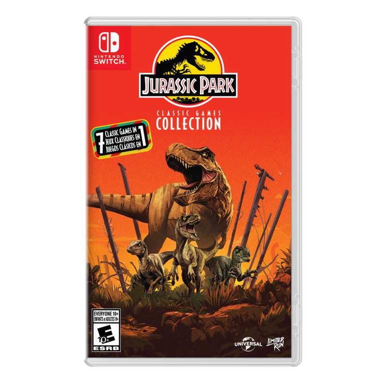 Jurassic Park Classic Games Collection Limited Run GameStop
