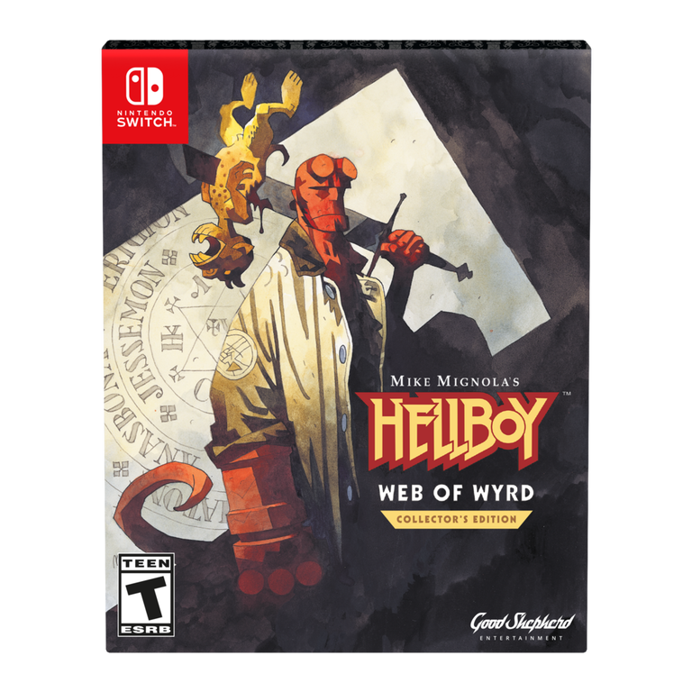 Nintendo Switch HELLBOY PS3 Mike Mignola's Hellboy: Web of Wyrd - Collector's Edition