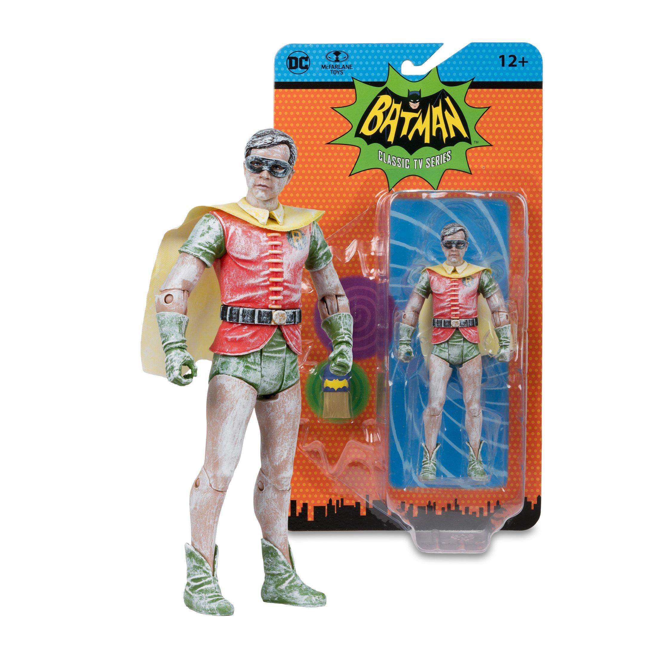 McFarlane Toys DC Multiverse Batman 1966 Wax Robin 6-in Action Figure