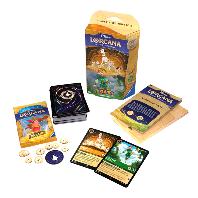 best starter decks lorcana Ravensburger Disney TCG: Archazia's Island Single-Player Deck - Ruby & Sapphire | Engaging Gameplay | Over 200 Original Disney Artworks this deck introduces new strategies inspired by the secrets of the Inkwell Caverns Lorcana: Rise of the Floodborn