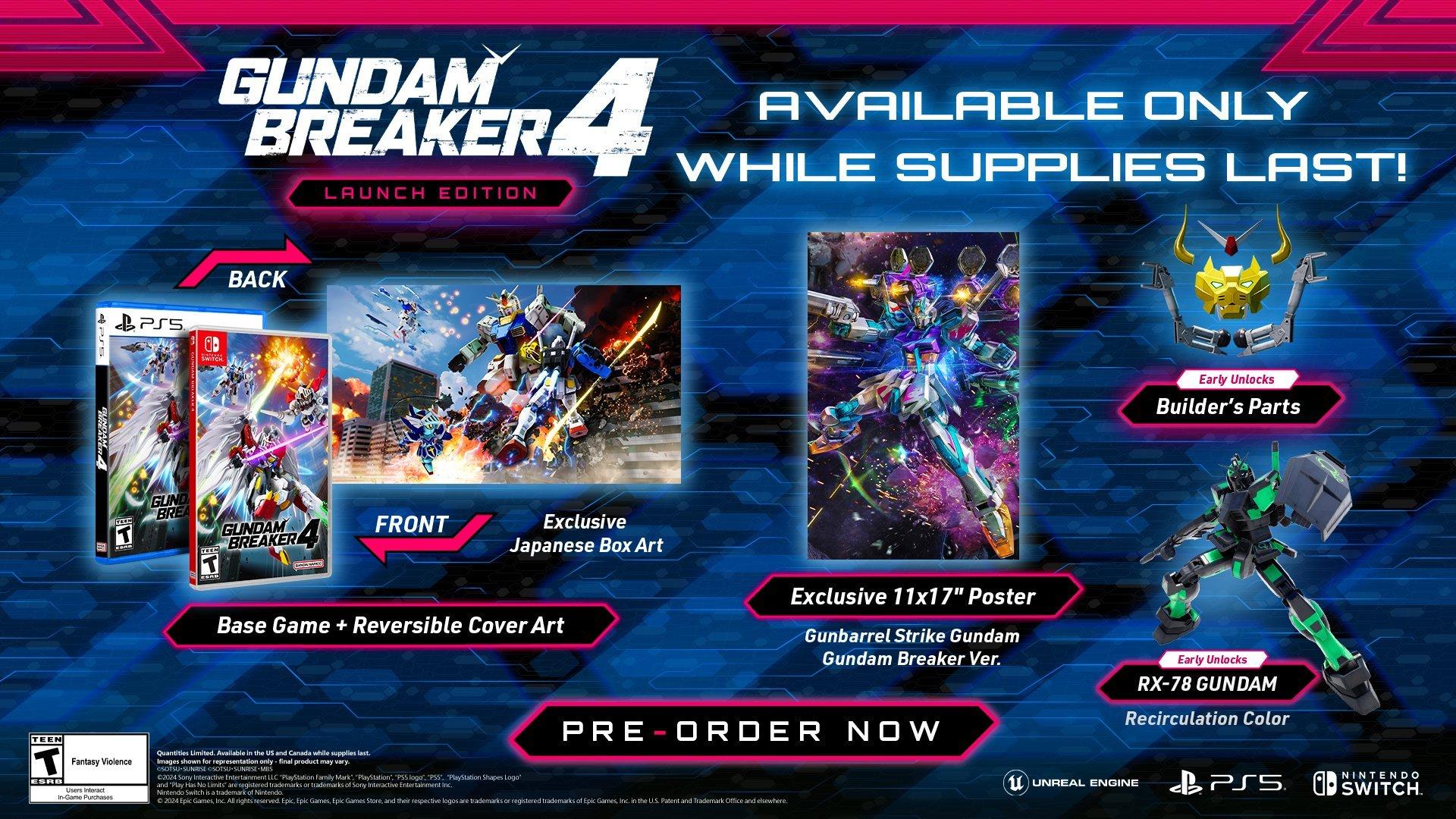 Gundam Breaker 4 - PlayStation 5