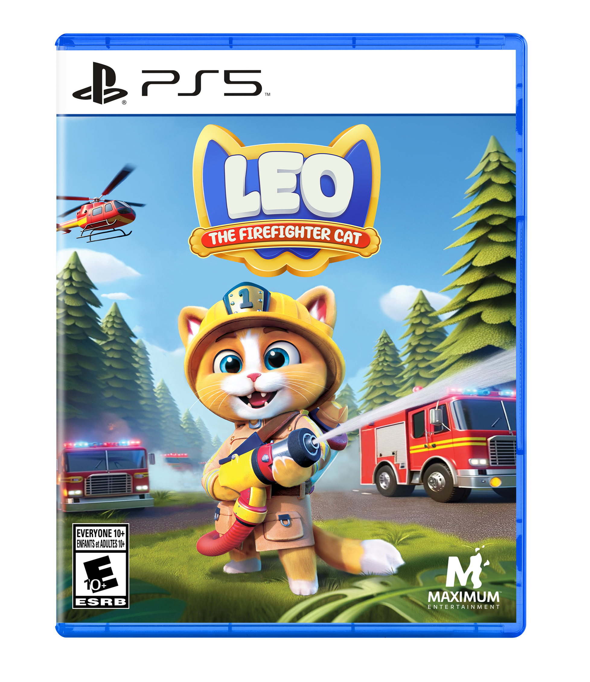Leo the Firefighter Cat - PlayStation 5