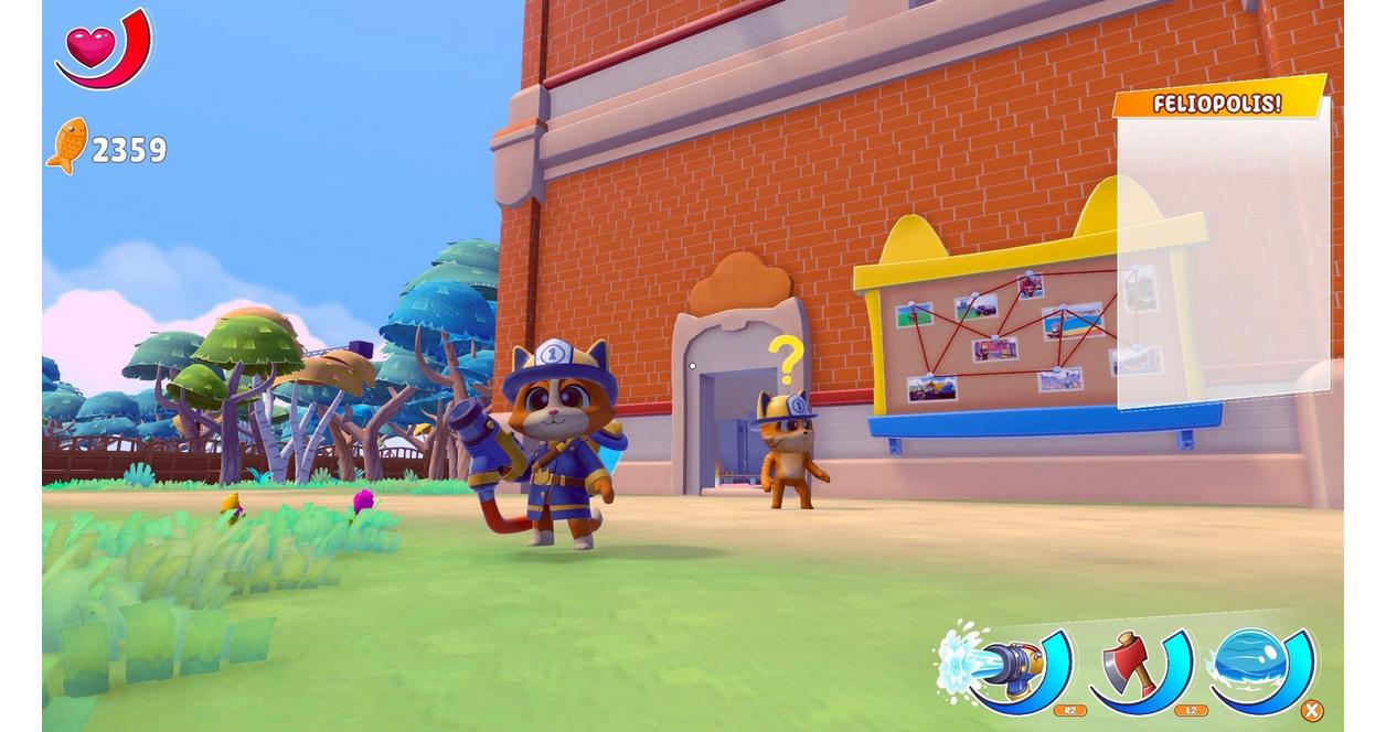 Leo the Firefighter Cat - Nintendo Switch