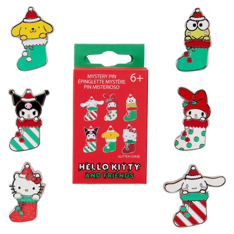 【Loungefly】Hello Kitty & Friends Mystery Box Pin Loungefly Sanrio Hello Kitty and Friends Balloons Mystery
