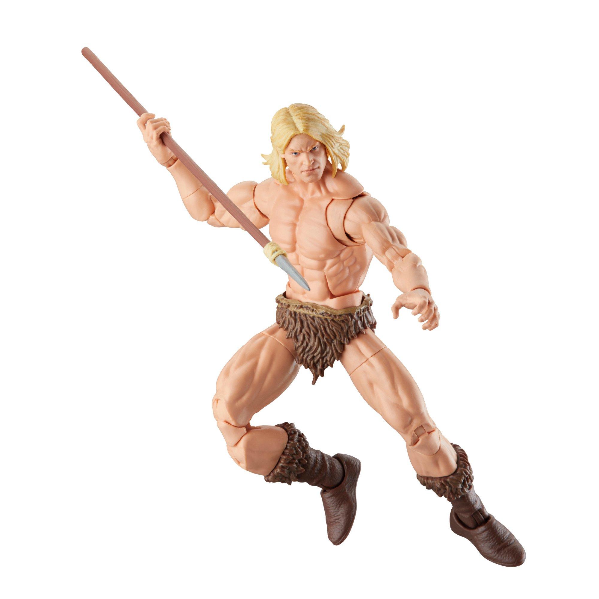 Hasbro Marvel Legends Series Ka-Zar 6-in Action Figure (Build-A-Figure Zabu