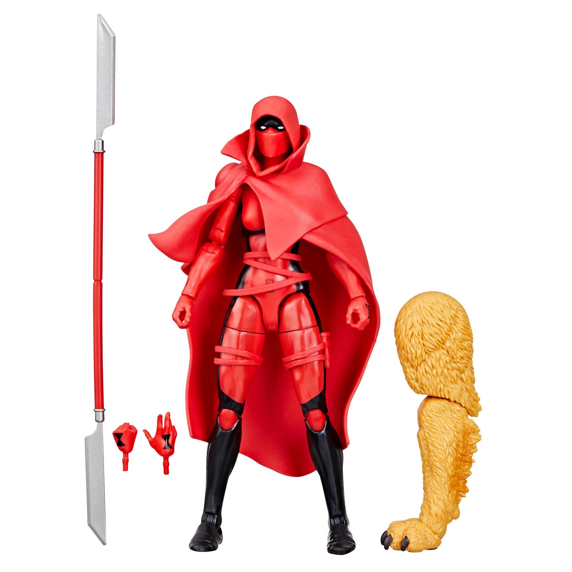 Hasbro Marvel Legends Series Red Widow 6-in Action Figure (Build-A-Figure Zabu