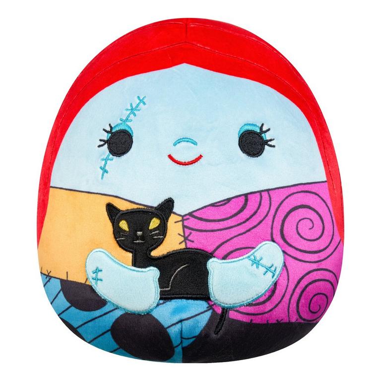 Squishmallows The Nightmare Before Christmas Sally Holding Black Cat 8-in Plush