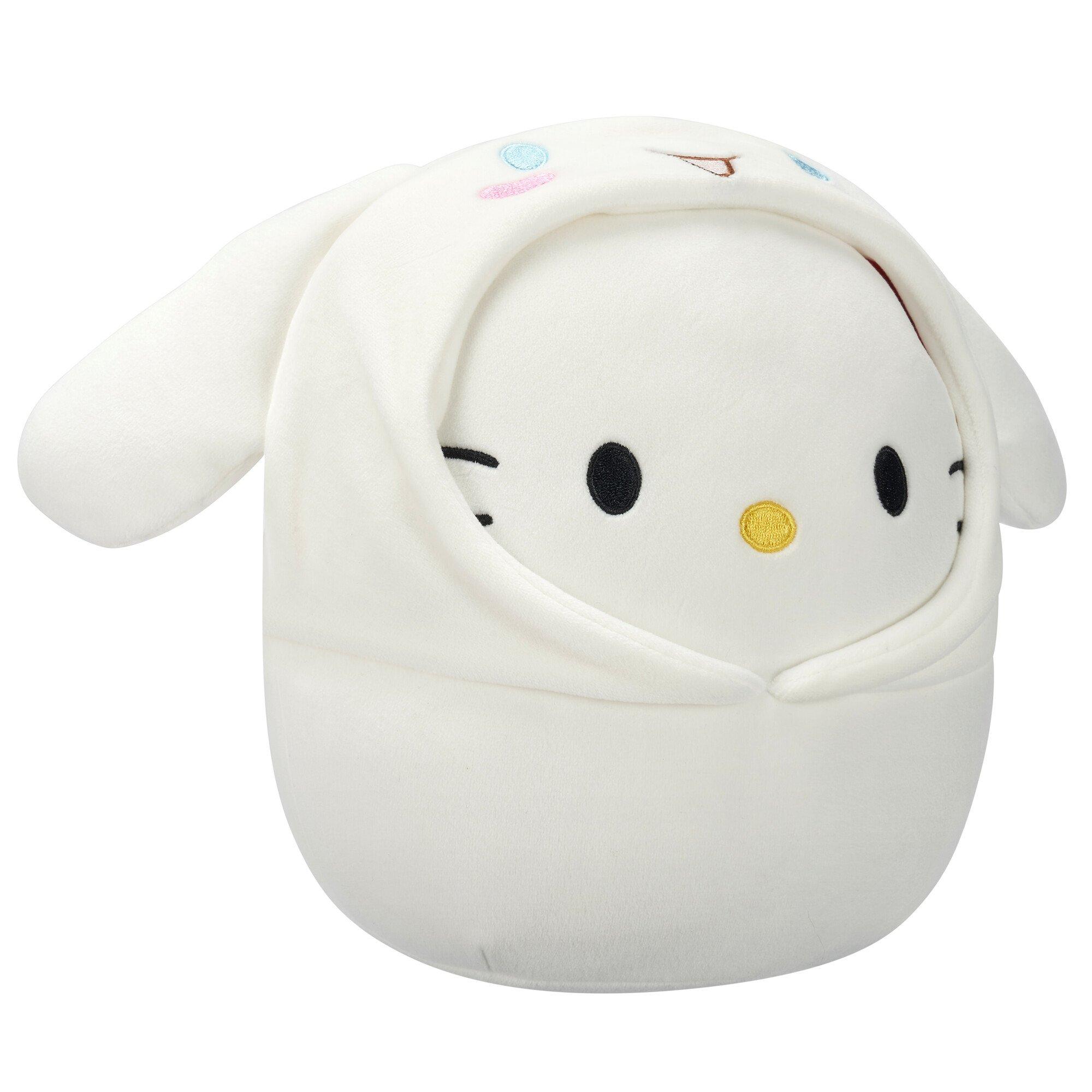 Squishmallows Hello Kitty and Friends Hello Kitty in Cinnamoroll Hoodie 8-in Little Plush