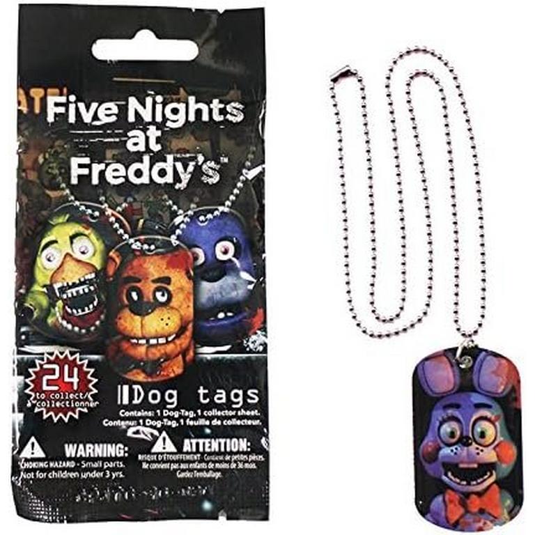 Five Nights At Freddy's Blind Bag Dog Tag (Styles May Vary