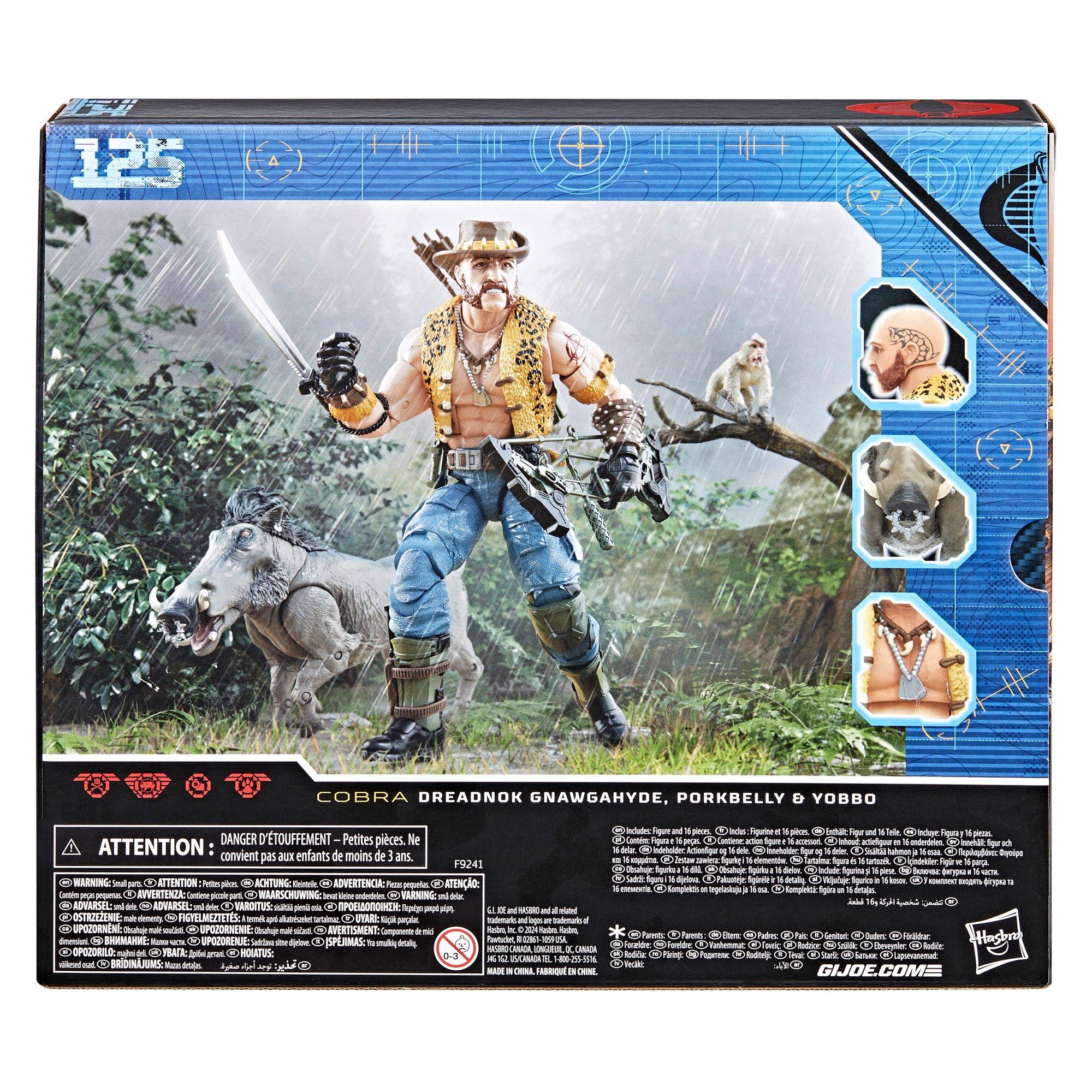 Hasbro G.I. Joe Classified Series Dreadnok Gnawgahyde 6-in Action Figure