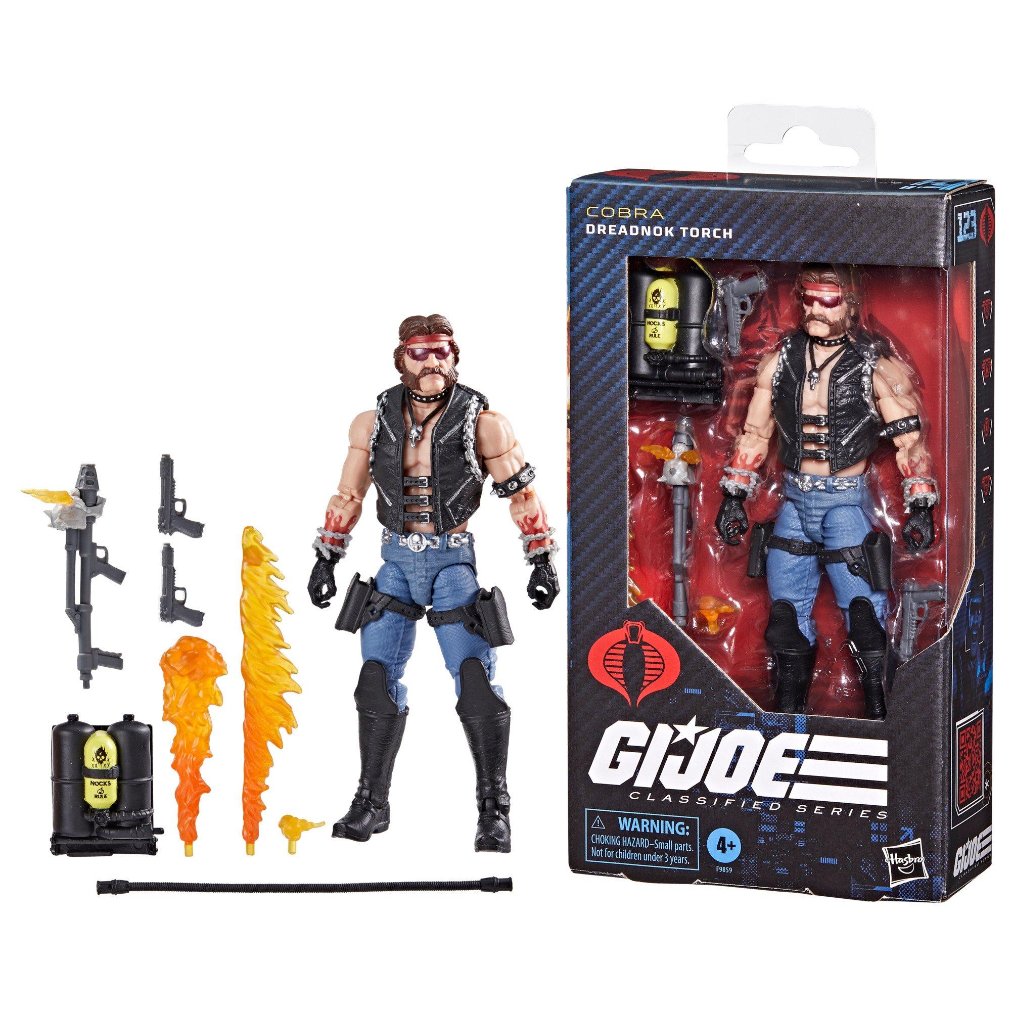 Hasbro G.I. Joe Classified Series Dreadnok Torch 6-in Action Figure