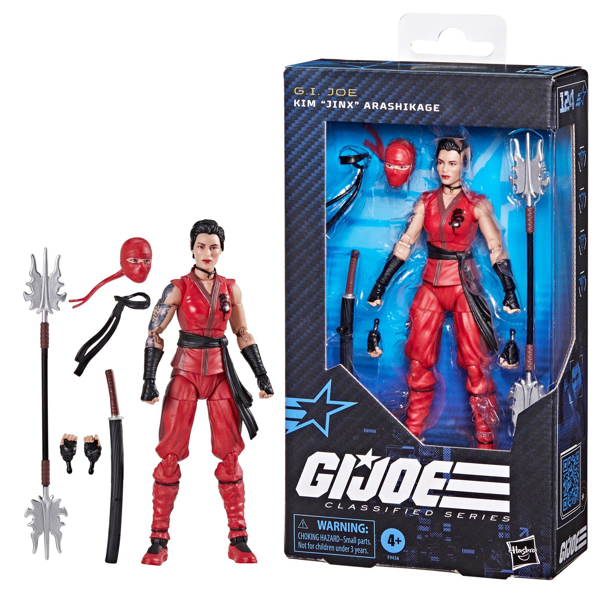 Hasbro G.I. Joe Classified Series Kim "Jinx" Arashikage 6-in Action Figure
