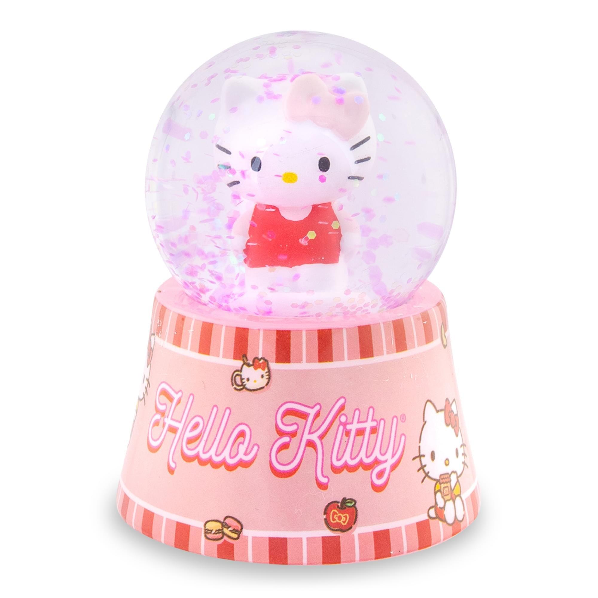 Sanrio Hello Kitty Mini Light-Up 3-in Snow Globe