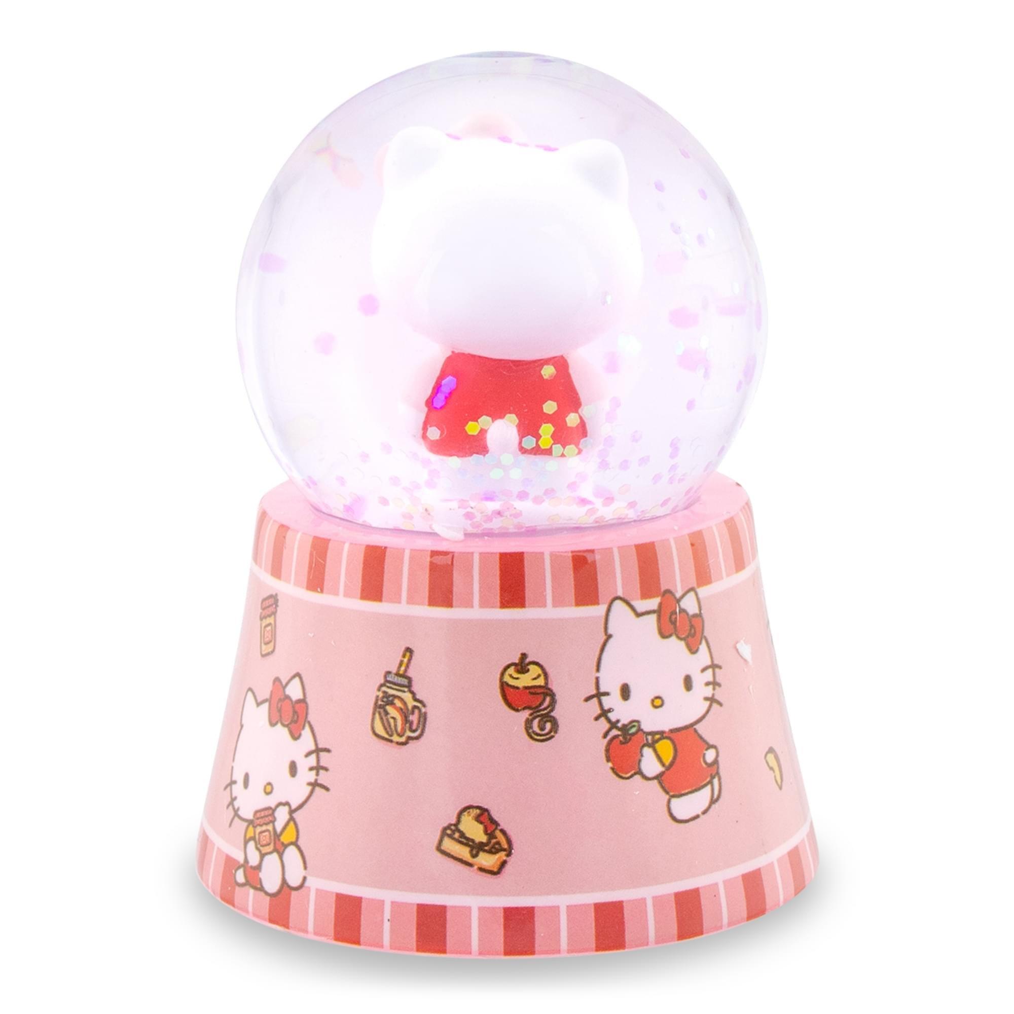 Sanrio Hello Kitty Mini Light-Up 3-in Snow Globe