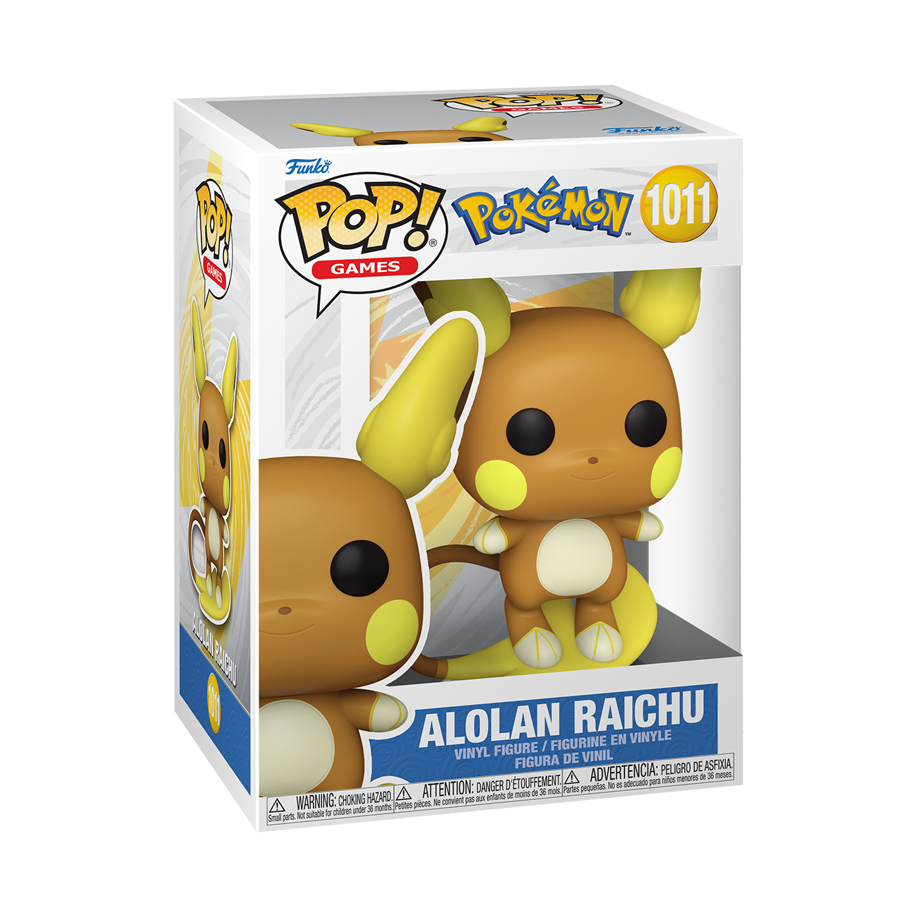 Funko POP Games Pokemon Alolan Raichu 4.9 in Vinyl Figure GameStop