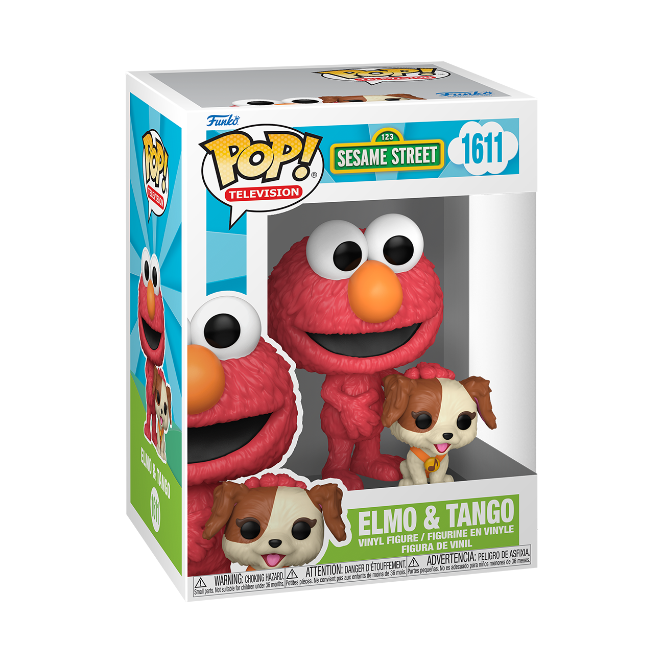 Funko POP! TV: Sesame Street Elmo and Tango 3.7-in Vinyl Figure