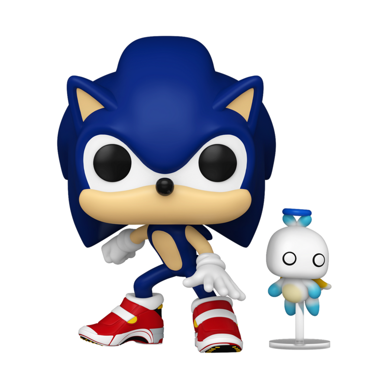 Funko POP! and Buddy: Sonic The Hedgehog - Sonic and Chao 4.25 and 1.9-in Vinyl Figures