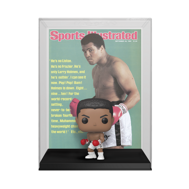 Boks: Sports Legends - Ali Pop! Vinyl Figuur (Overvloedig met compatibele Pop Box Protector Case