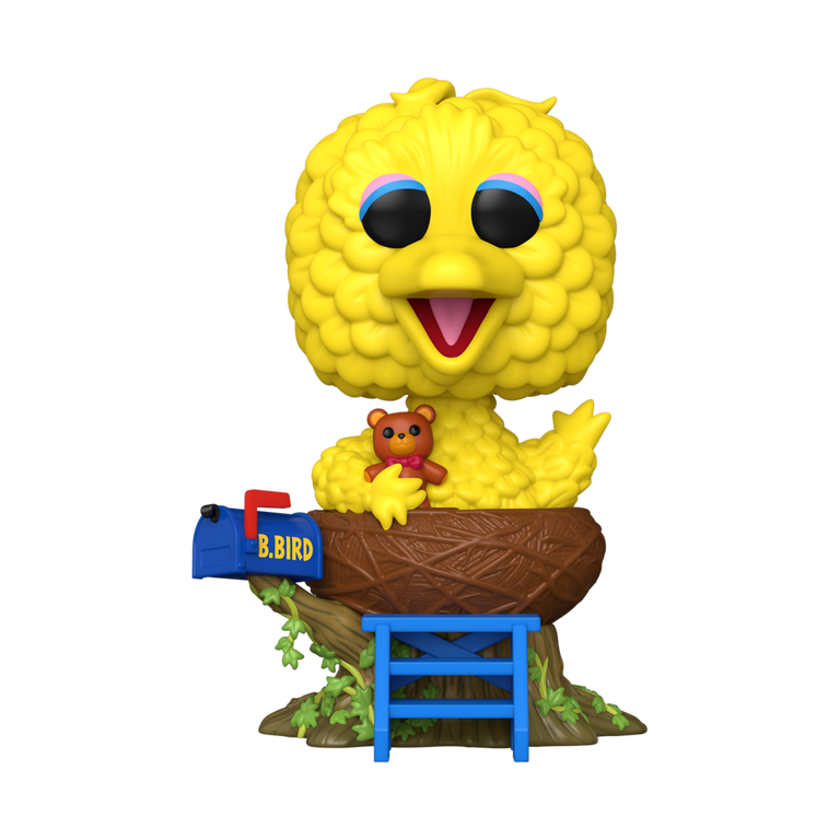 sesame Funko POP! Deluxe: Sesame Street Big Bird in Nest 6.8-in